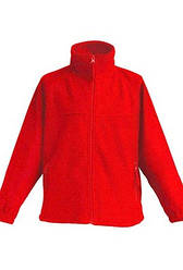 Дитяча флісова куртка JHK POLAR FLEECE KID колір червоний (RD)