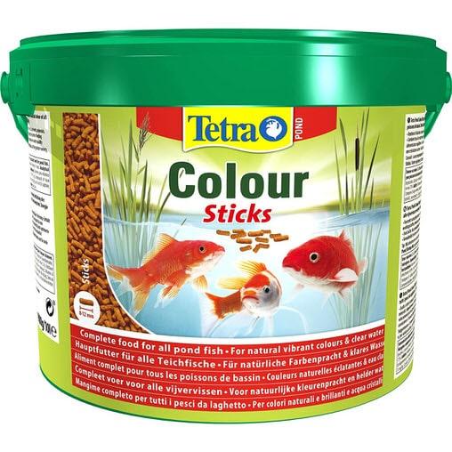 Корм для ставкових риб TetraPond ColourSticks, 10 л (для забарвлення)