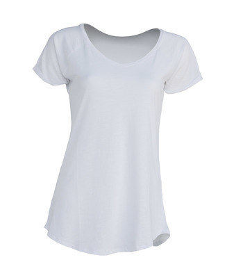 Жіноча футболка JHK Urban Slub Lady колір білий (WH)