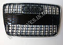 Решітка радіатора Audi Q7 стиль Audi SQ7 (чорна з хромованою окантовкою), фото 4