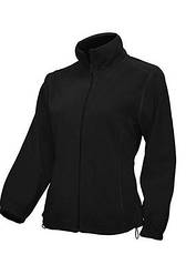 Жіноча флісова куртка JHK POLAR FLEECE LADY колір чорний (BK)