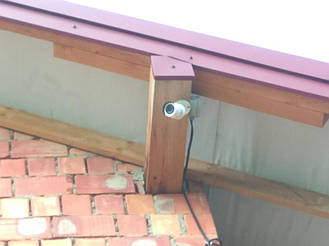 Встановлення відеокамер Hikvision та сигналізації Tecsar у селі Добряни 3