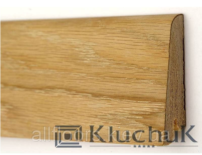 Плінтус Kluchuk Рустик KLR60-01 Дуб Шліфований 60мм