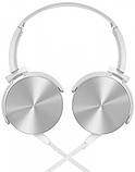 Навушники гарнітура накладні Extra Bass MDR-XB450, білі, фото 3
