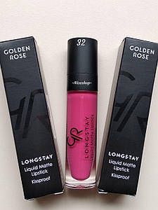 Матова помада Golden Rose No32