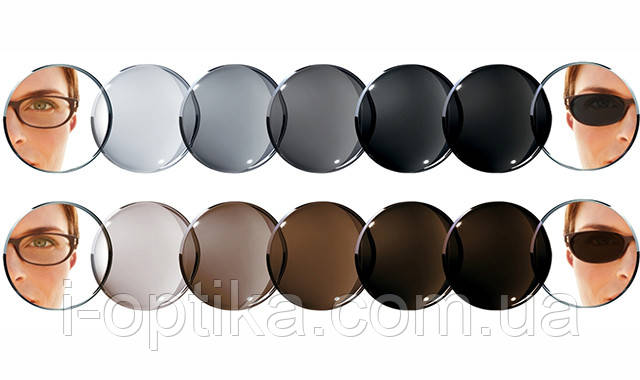 Бифокальные фотохромные линзы: продажа, цена в Киеве. Линзы для очков ...