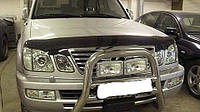 Дефлектор капота (Люкс!) мухобойка Lexus LX470 1998-2007, SIM, SLLX4709812