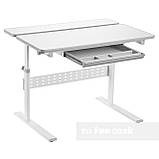 Парта-трансформер для школяра Fundesk Colore Grey, фото 4