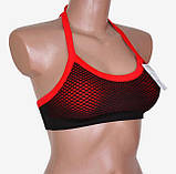 Топ -бюстьє з сіткою різних забарвлень Gree Nice, фото 3
