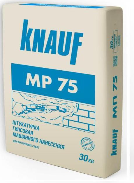 Гіпсова машинна штукатурка KNAUF МП-75 30 кг