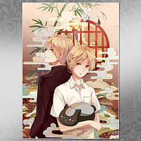 Плакат А3 Аниме Natsume Yuujinchou 001