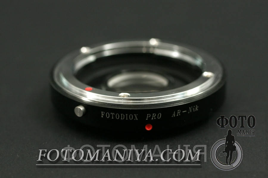 Перехідне кільце Photodiox PRO Konica AR - Nikon F (з лінзою)