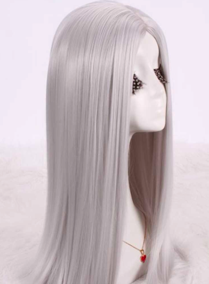 Перука карнавальна сіра (перука відьми), фото 1