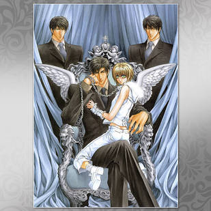 Плакат А3  Аніме Okane Ga Nai 001