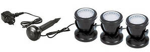 Світлодіодний світильник для ставка AquaKing LED-303 (3 LED лампи х 3,0 Вт)