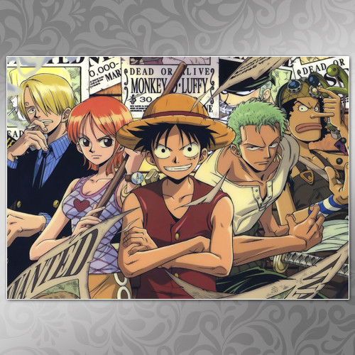 Плакат А4 Аніме One Piece 014