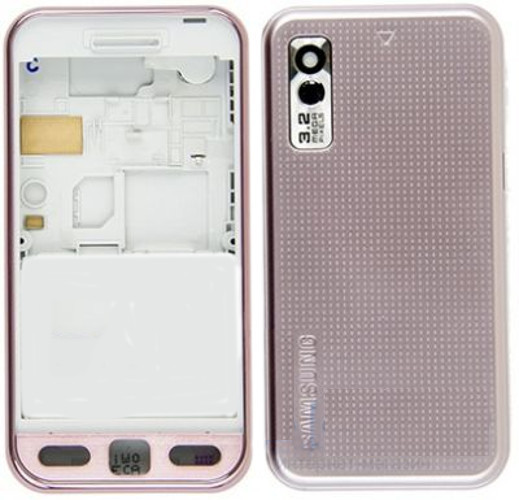 Корпус Samsung S5230 рожевий