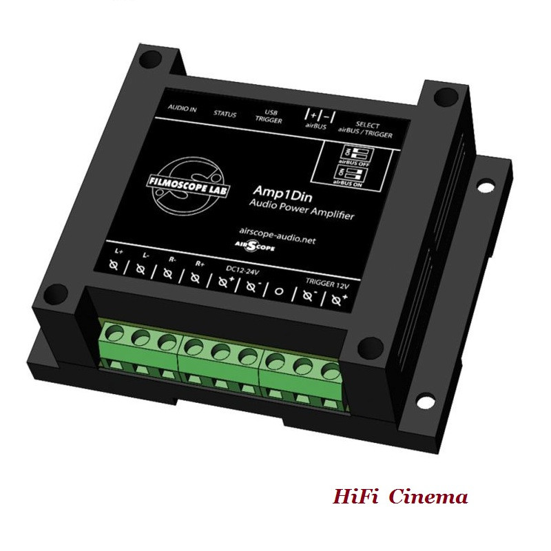 FilmoScope airScope AMP1DIN стерео підсилювач потужності для 1 зони мультирум, фото 1