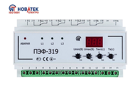 Електронний перемикач фаз ПЕФ-319 Novatek Electro