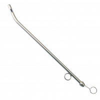 Катетер урологічний металевий для жінок, довжина 16 см КУЖ-2 CH 7