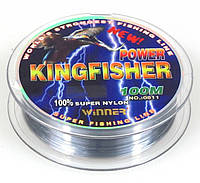 Леска King Fisher Winner для рыбалки, сечение 0,25, длина 100м.