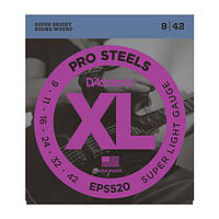 Струны D`ADDARIO EPS520 XL PRO STEELS SUPER LIGHT 09-42