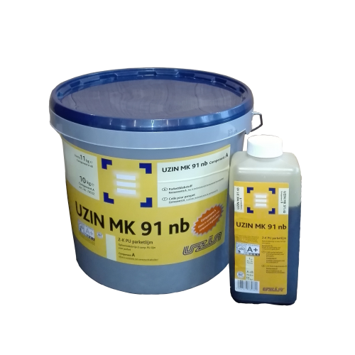 Двокомпонентний поліуретановий клей для паркету Uzin MK 91 nb (Узин МК 91 нб) 11 кг