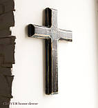 Дерев'яний хрест настінний, фото 2