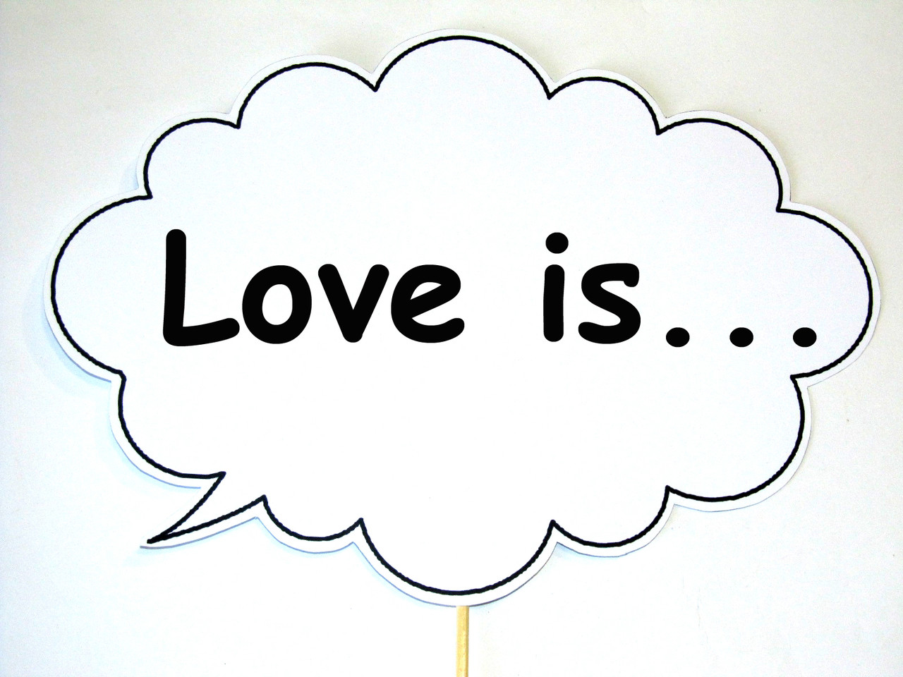 🔥 Топ! Табличка для Свадебных фото Love is 30х20 см, Качественная, №34