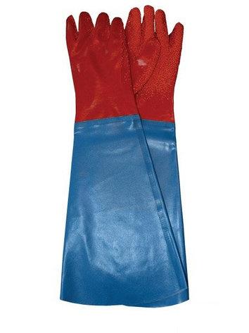 Рукавиці робочі мбс 60 см з пвх "RPCV60-FISH" (Reiss)