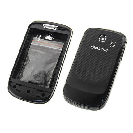 Корпус Samsung S3850 чорний, фото 2