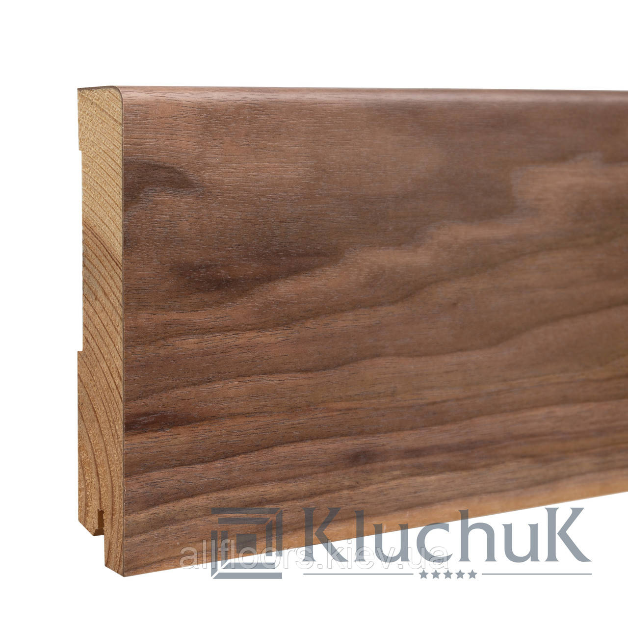 Плінтус Kluchuk Neo Plinth KLN120-08 Горіх Американський 120мм