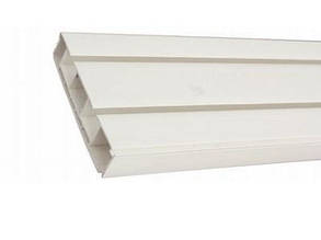 Стельовий пластиковий карниз на 2 доріжки Україна