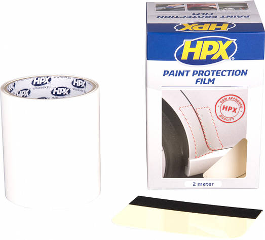 Поліуретанова антигравійна стрічка 100мм x 2м HPX PP1002, фото 1