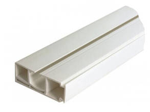 Стельовий пластиковий карниз на 1 доріжку Україна