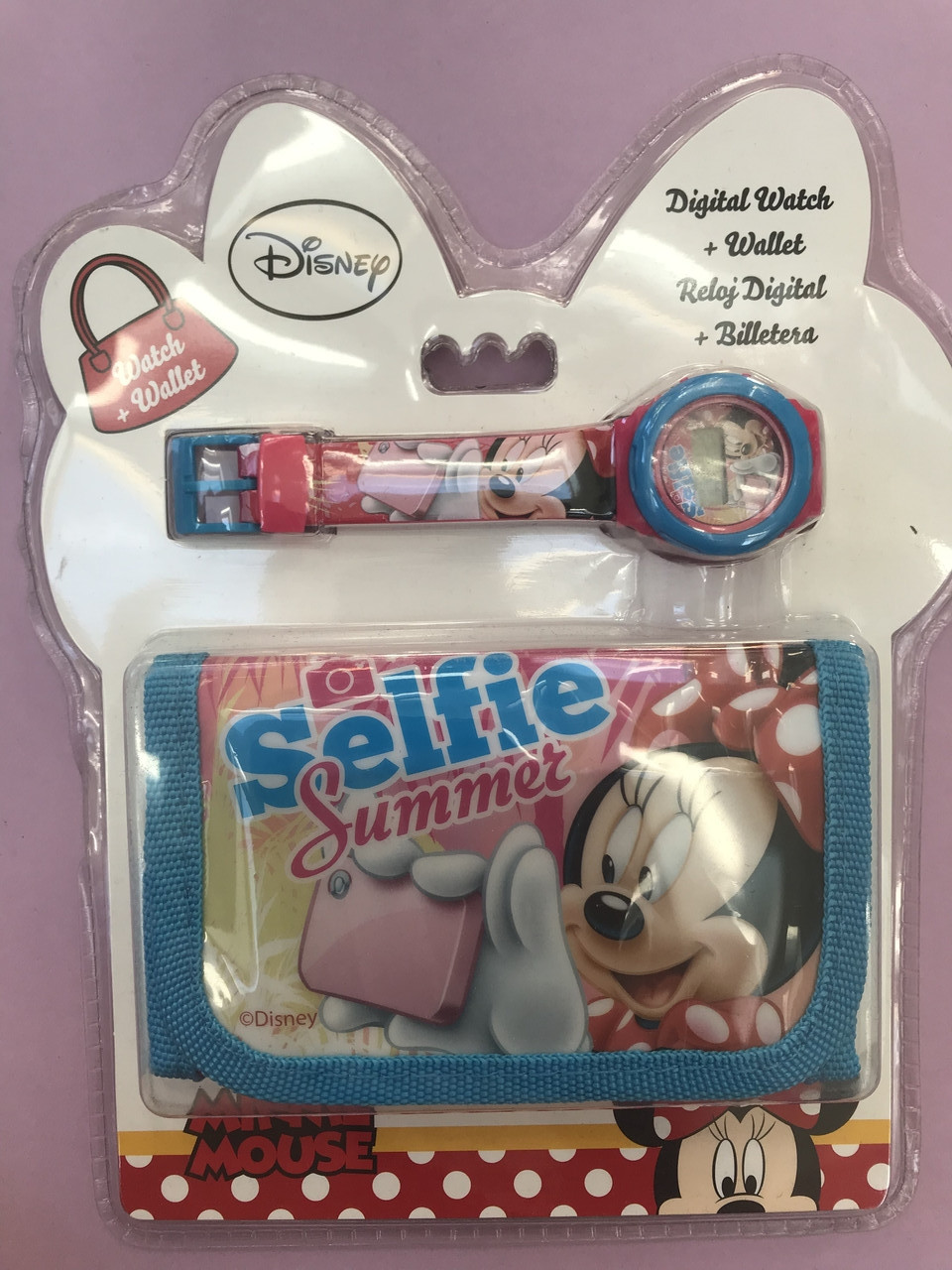 Годинник наручний дитячий Minnie Mouse з гаманцем Minnie Mouse
