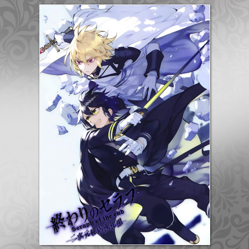 Плакат А3 Аніме Owari no Seraph 002