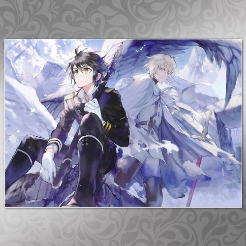Плакат А4 Аніме Owari no Seraph 003
