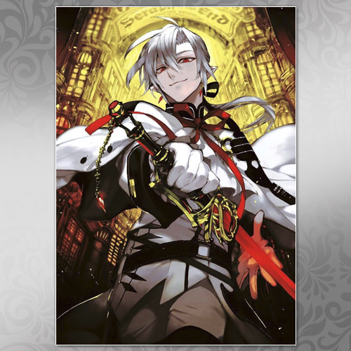 Плакат А4 Аніме Owari no Seraph 004