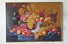 Алмазна вишивка натюрморт, фрукти, повна викладка, квадратні стрази, фото 3