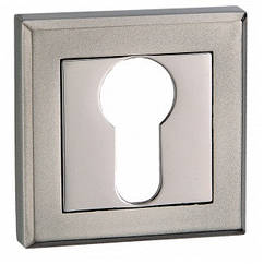 Накладка під циліндр нікель/темний.нікель MVM E8 BN/SBN