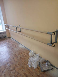 Верстат хореографічний (балетний) з кріпленням у стіну (полімерне покриття), фото 2