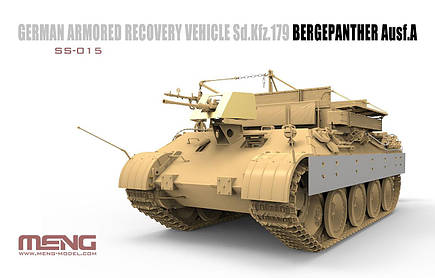 German Armored Recovery Vehicle Sd.Kfz.179 Bergepanther Ausf.A. 1/35 MENG SS-015, фото 1
