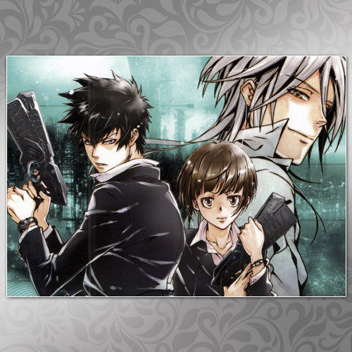 Плакат А3 Аніме Psycho-Pass 002