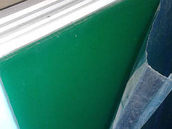 Листовий акрил (оргскло) зелений. екструзія. 3,0 мм. (1023 мм х 1523 мм = 1,56м2)