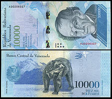 Венесуела / Venezuela 10000 bolivares 2017 Pick NEW UNC