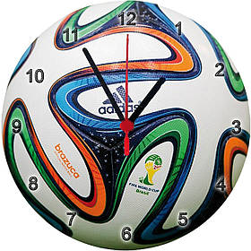 Дитячі настінні годинники МДФ - "М'яч brazuca"