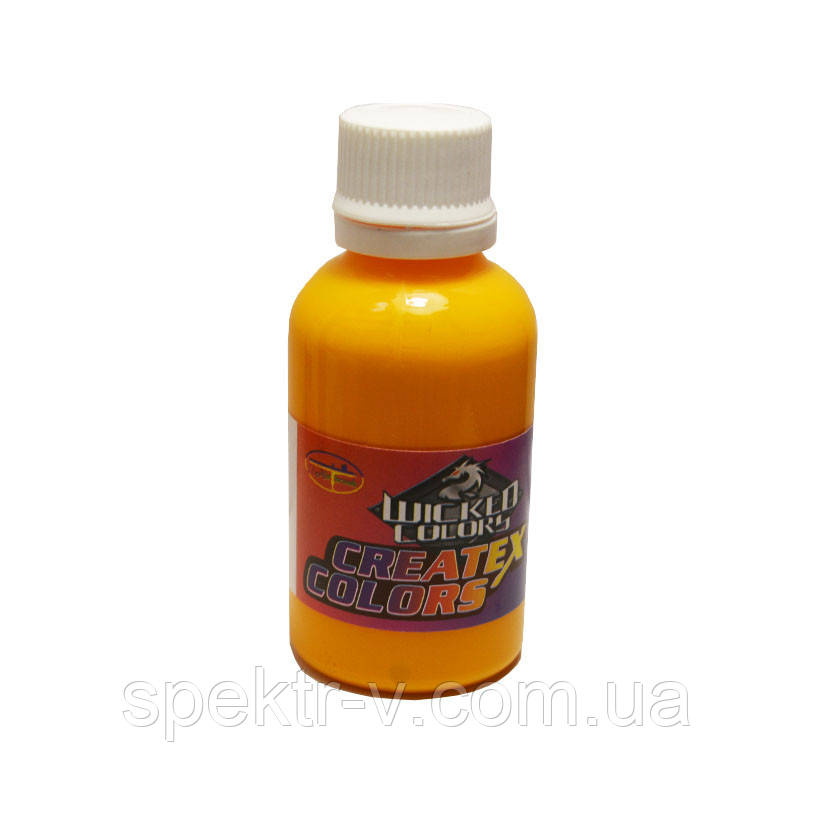 Фарба для аерографа Wicked W011 Golden Yellow (золотисто-жовтий) — 60 мл.