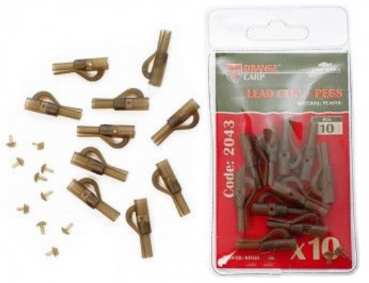 Кліпса безпечна Orange Carp зі стопором, фото 1