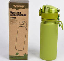 Пляшка силіконова Tramp 500 мл olive (Артикул TRC-093-olive)